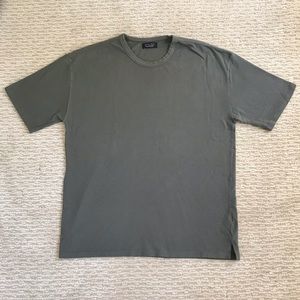 ZARA MAN olive green shirt